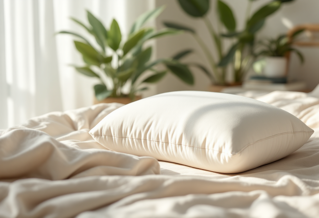 Calm bedroom scene